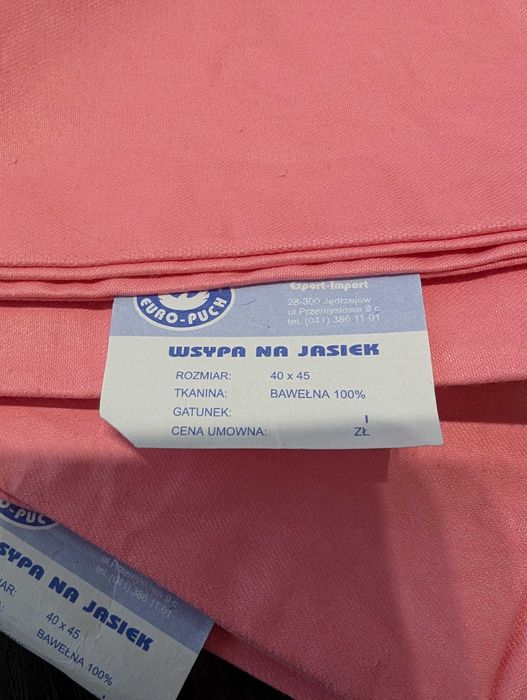 Wsypa na jasiek bawełniana zestaw 5 szt