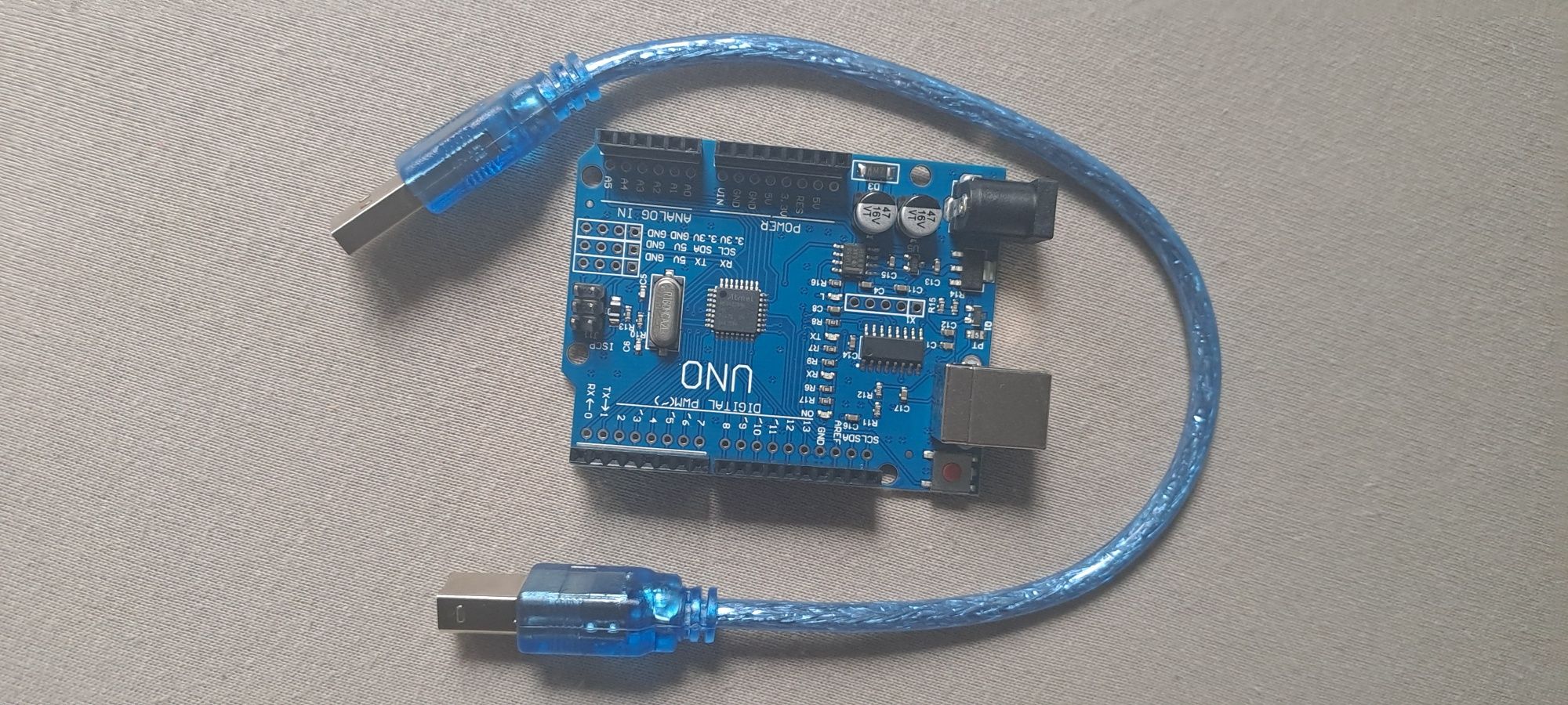 Arduino nano i arduino uno 2 sztuki + kable