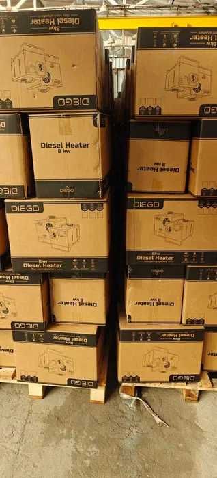 ОПТ. Дизельний обігрівач 8кВт 12/24/220. Вебасто | Автономка | Webasto