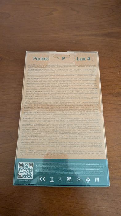 PocketBook Basic Lux 4 - caixa lacrada