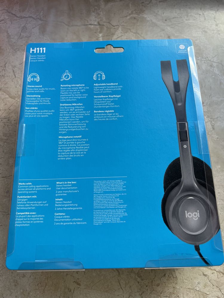 Гарнітура Logitech H111