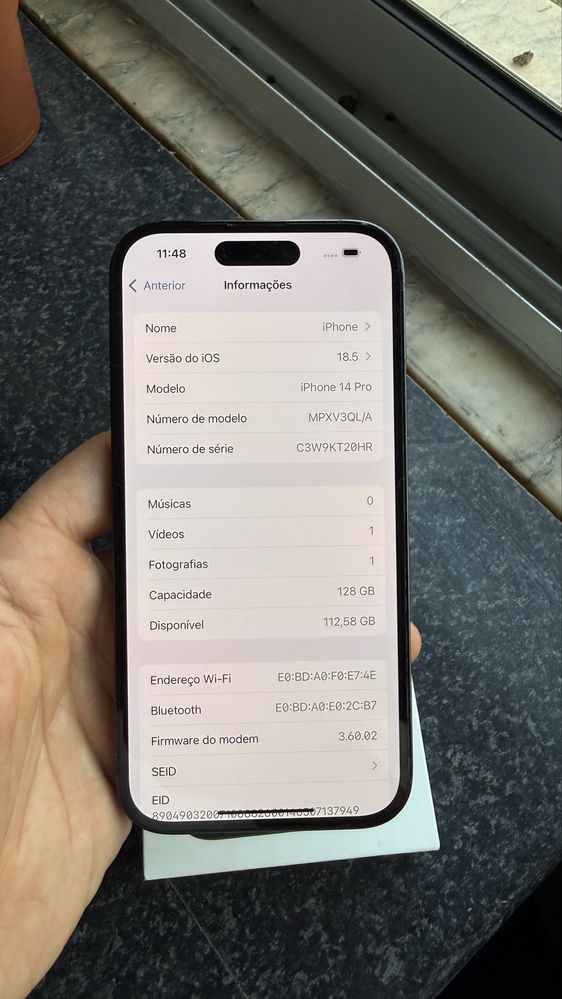 Vendo iPhone 14 Pro [NOVO]