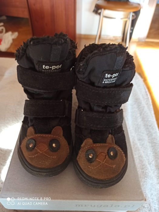 buty  skórzane   r. 23 Mrugala zimowe