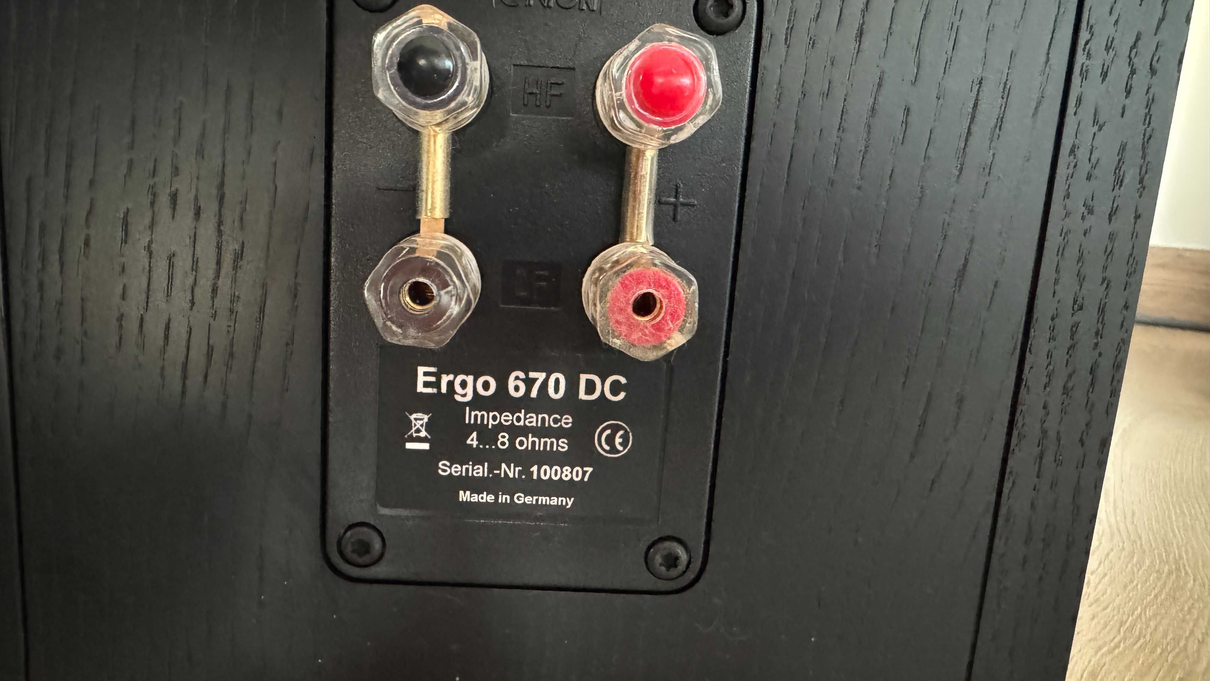 Kolumny CANTON ERGO 670 DC (para, odbór Wrocław)