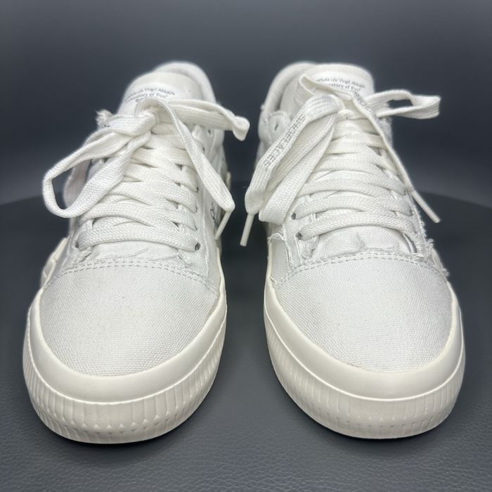 Кроссовки Off-White Vulcanized Eco Canvas Low р.37-38(23.5-24см) ОРИГ!