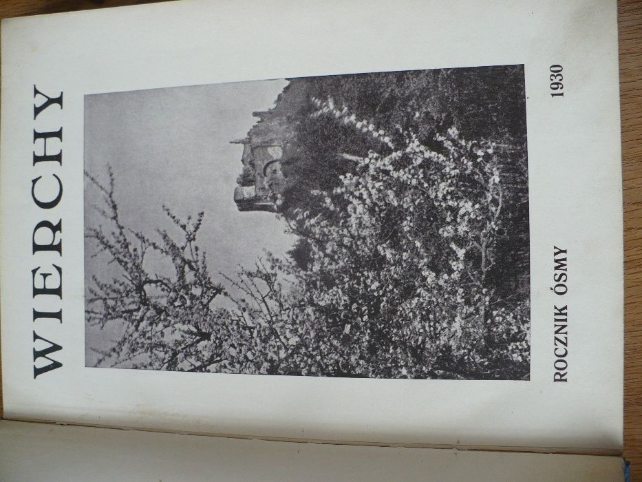 książka WIERCHY 1930 rok historia
