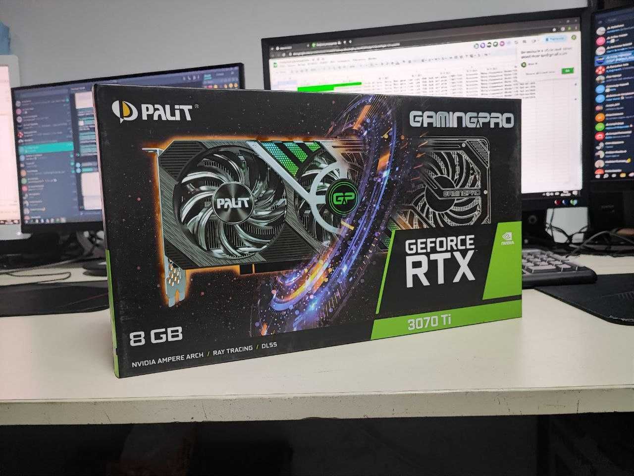 Palit RTX 3070TI 8Gb GamingPro/ Гарантія 3міс!