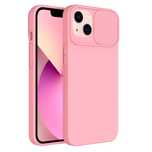 Futerał SLIDE do IPHONE 15 Plus jasnoróżowy