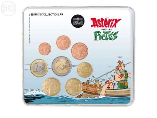 Carteira euros frança 2013 FDC – Asterix