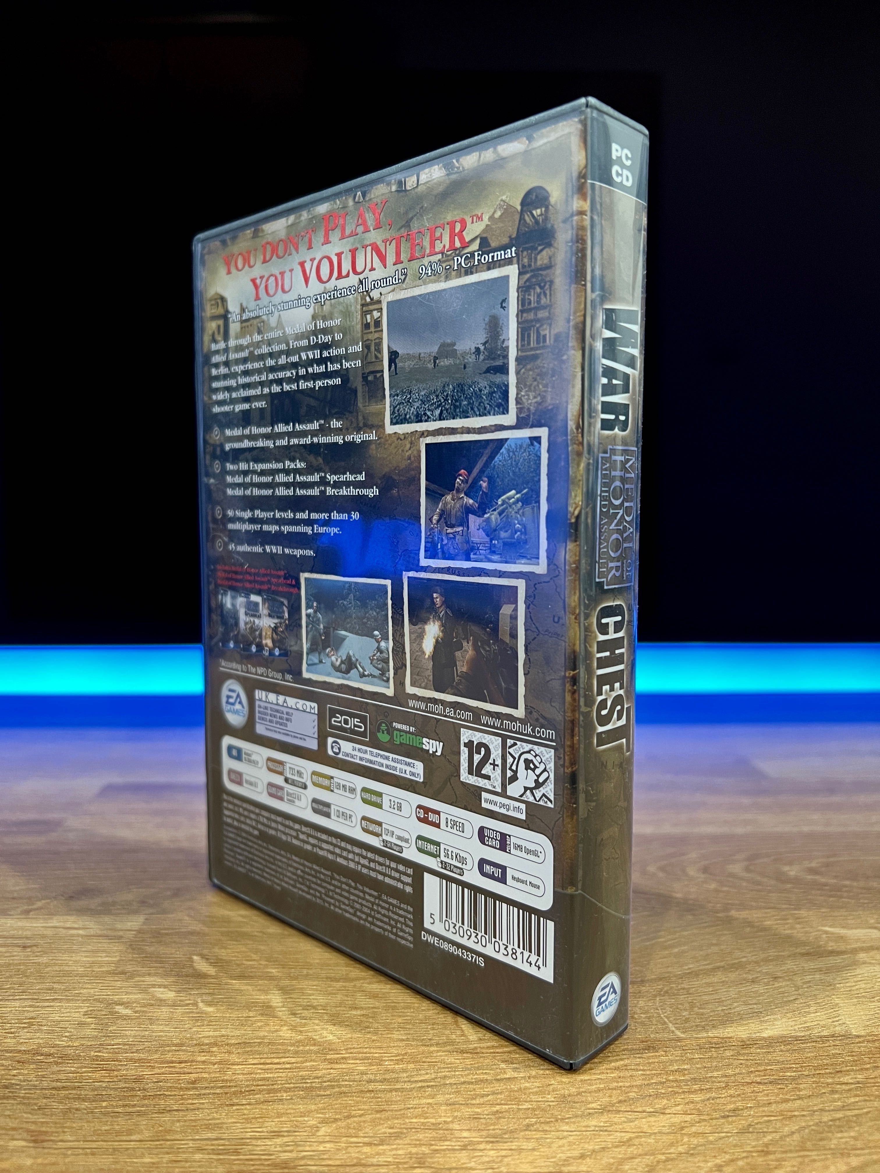 Medal of Honor War Chest (PC EN 2004) DVD BOX premierowe wydanie