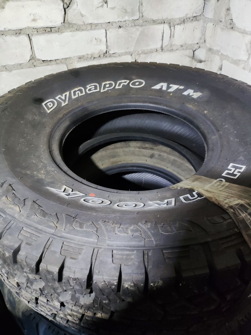Шины 33' * 12,5' R 15  Hankook Dynapro AT комплект 4 шт. Новые