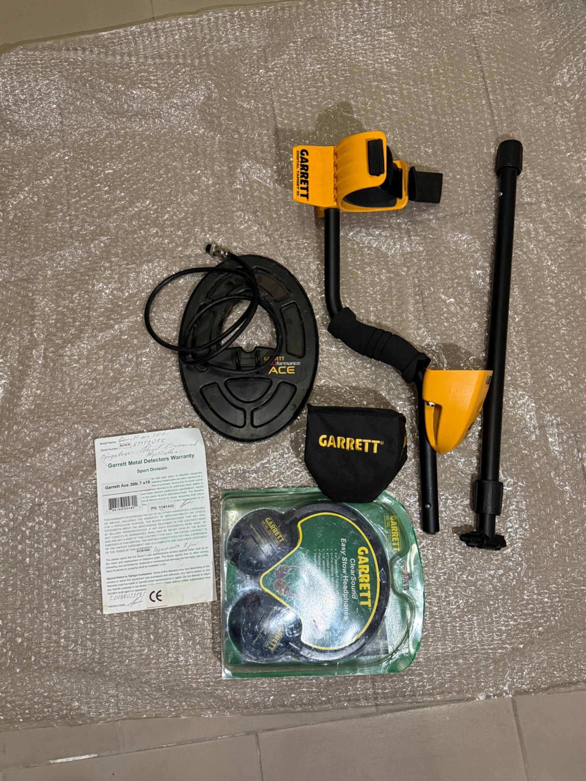 Металошукач Garrett ACE 300i