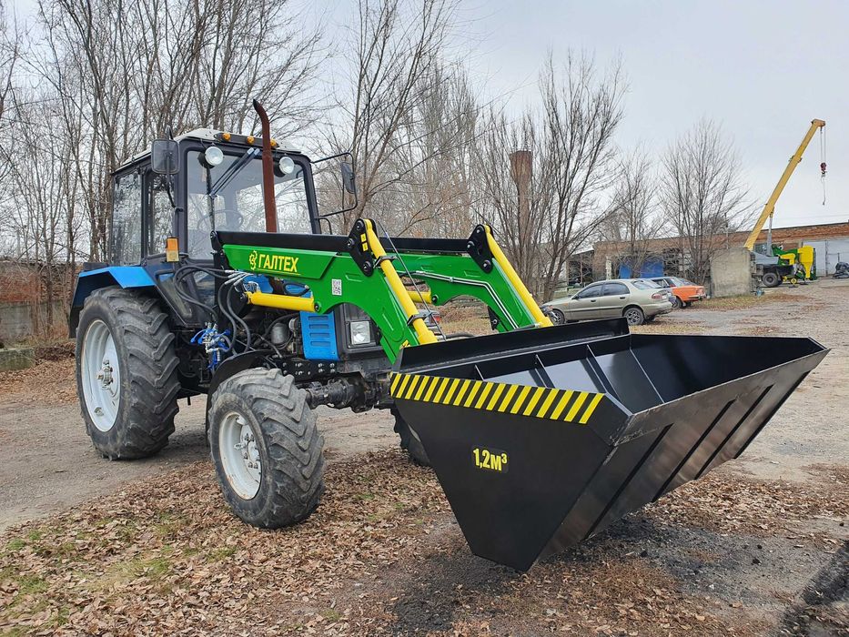 КУН навантажувач,фронтальний погрузчик, кун швидкознімний з джойстиком