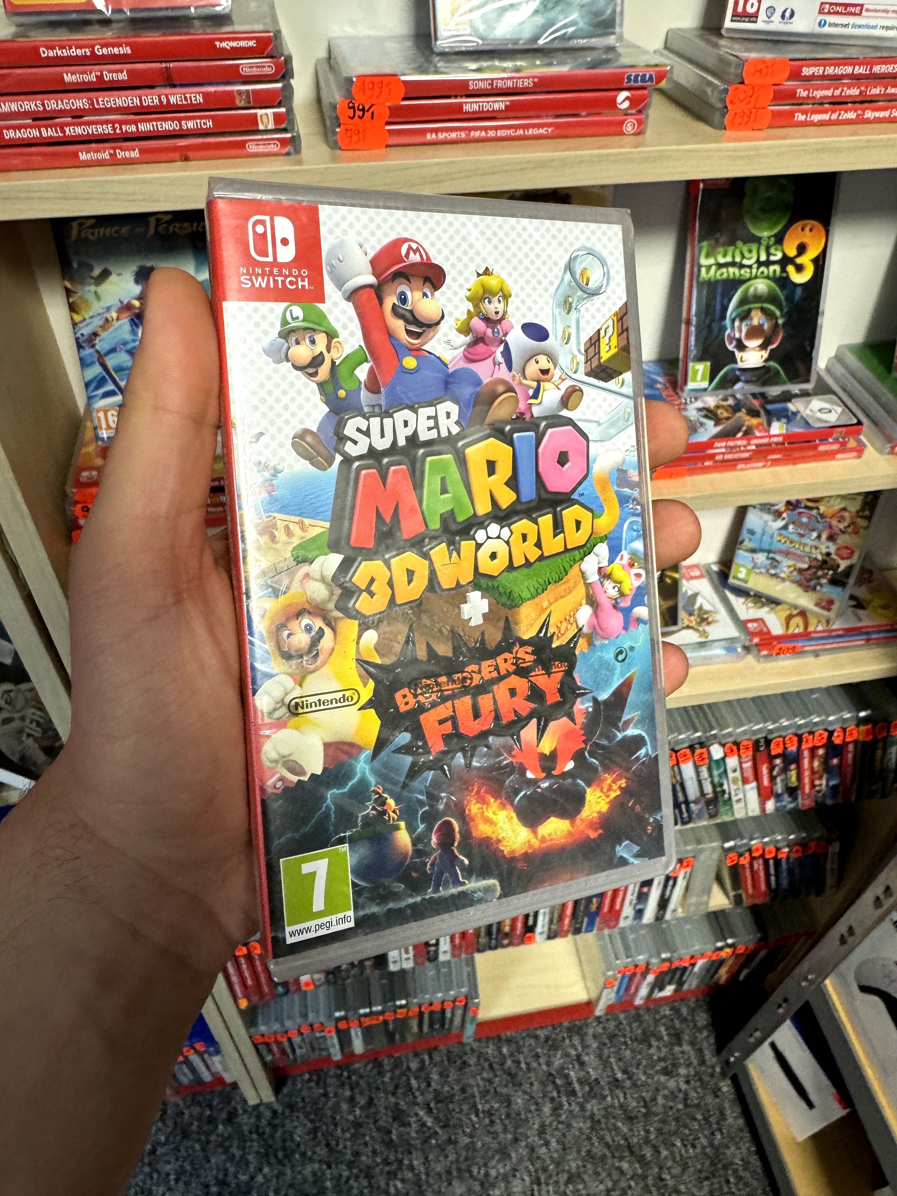 Super Mario 3D World+Bowser's Fury, Nintendo Switch,  Nowa, Warszawa