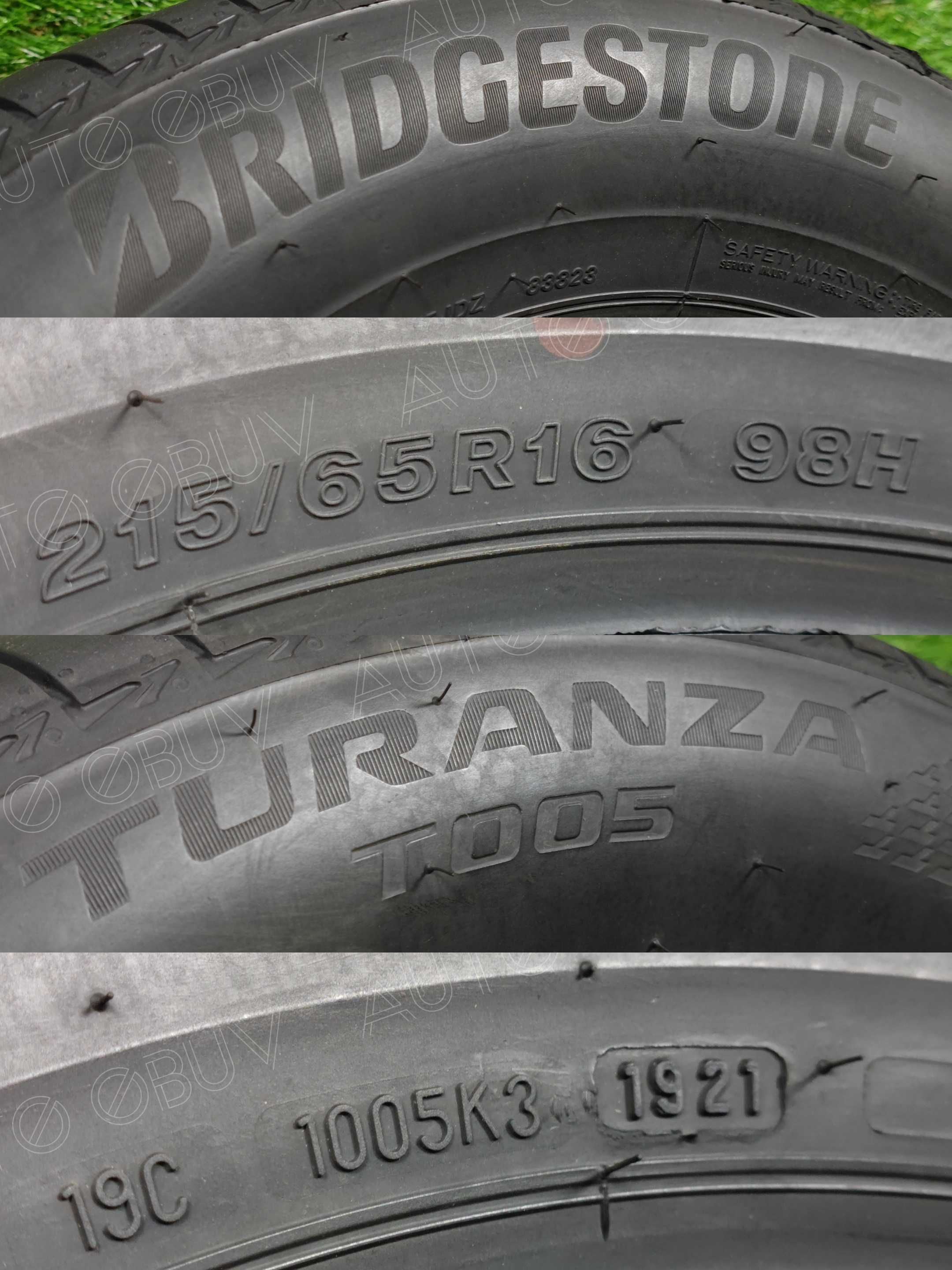 ЯК НОВІ‼️•215/65/R16 •Bridgestone Turanza Eco• Шини Літні