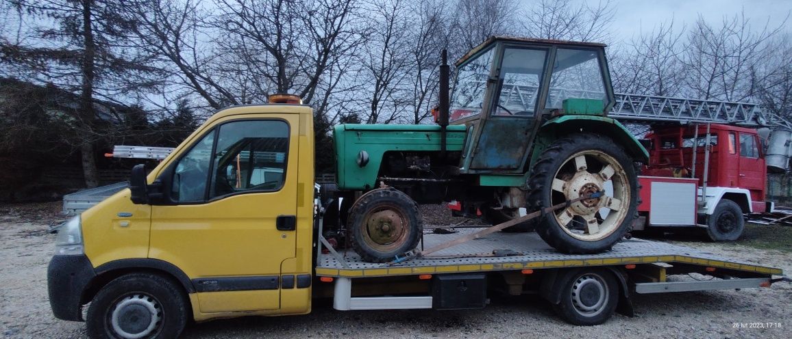 Pomoc drogowa, laweta 24/7 , holowanie  transport maszyn i materiałów