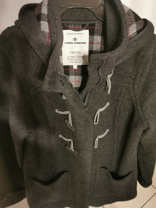 Płaszczyk zimowy szary