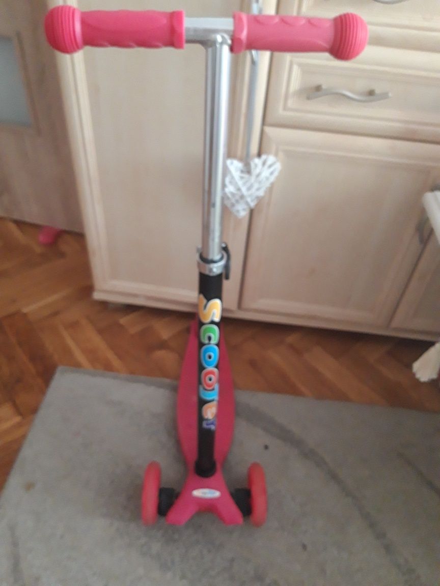 Hulajnoga balansowa led Scooter świecące kółka