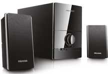 Акустична система Microlab M-500 (2.1, сабвуфер, AUX) – нова!