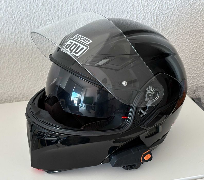 Capacete modular AGV Compact ST. Pouco uso, ótimo estado. Tam M