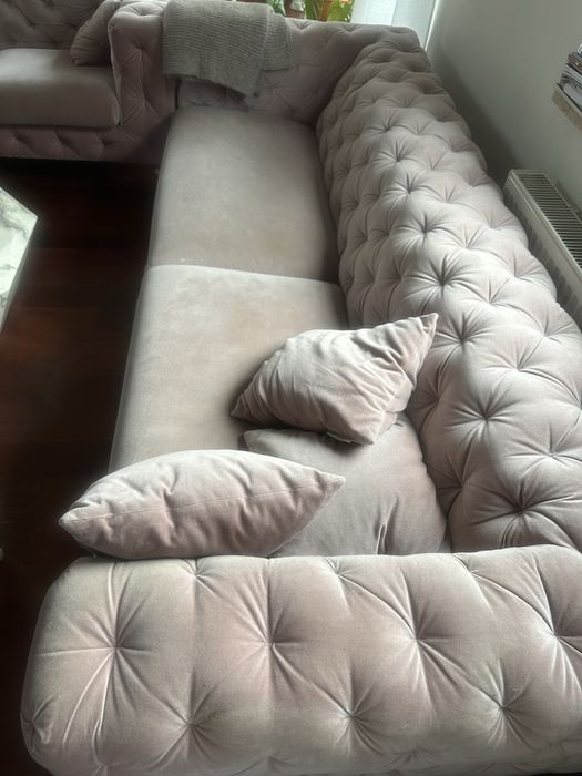 Elegancki zestaw sof New Elegance – stan bdb! 3 200 zł