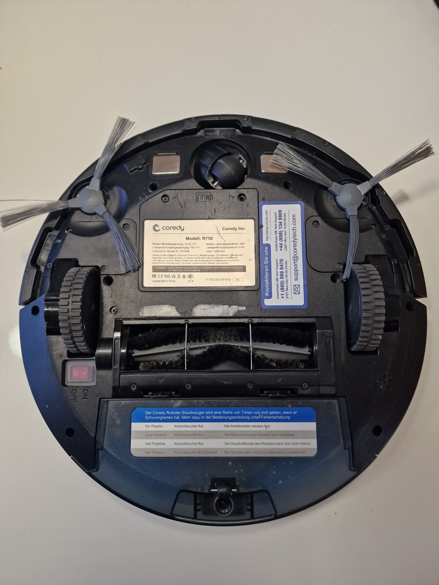Aspirador robot .