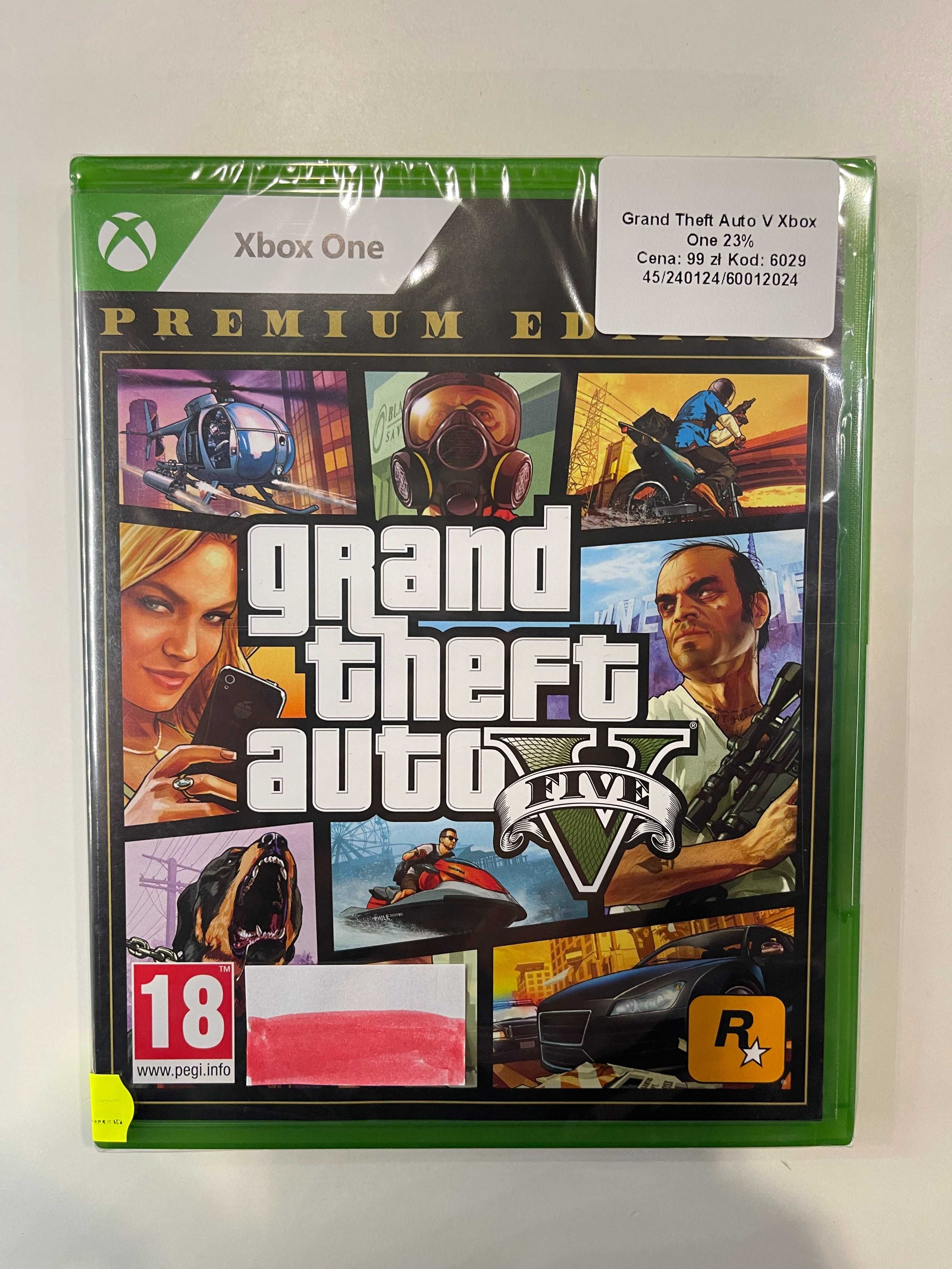 Grand Theft Auto V Xbox One NOWA