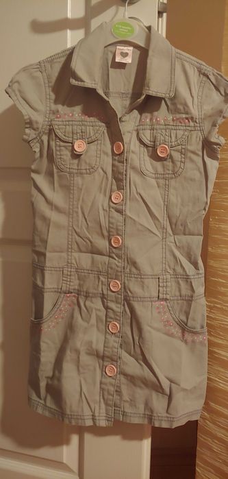 Szmizjerka sukienka dziewczęca rozm.130