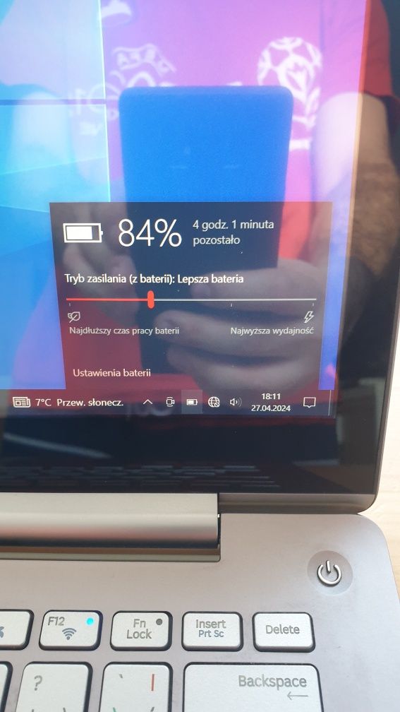 laptop aluminiowy Samsung 740u Ekran dotykowy IPS Full HD