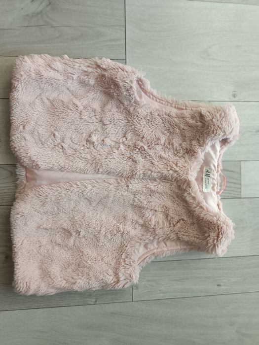 Kamizelka futerko H&M 134