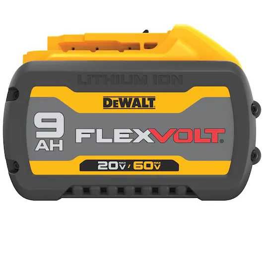 DeWALT DCB609 2025р акумулятор FLEXVOLT 9 Ah 20/60V MAX з США ОРИГІНАЛ