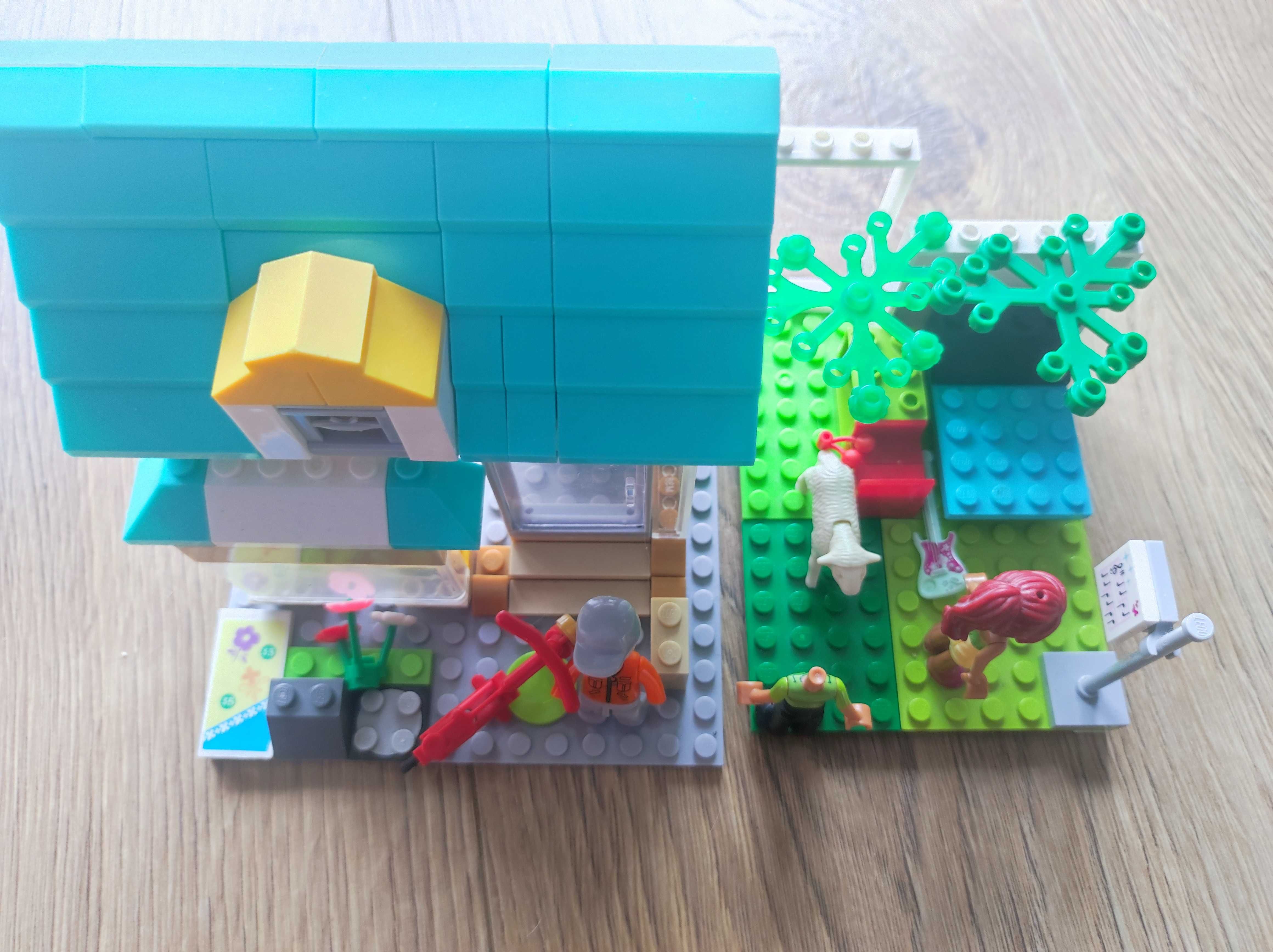 klocki LEGO, domek dla lalek + owieczka, zestaw 4