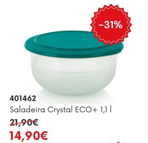 Artigos tupperware em promoção