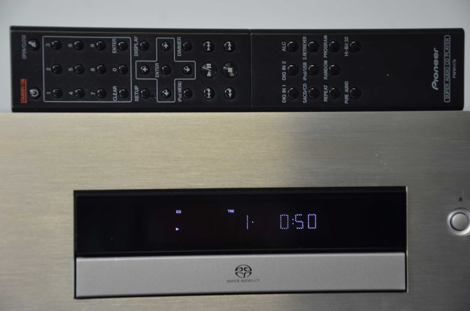 Odtwarzacz PIONEER PD-50-S sacd/CD/R/RW/DSD/WMA/MP3 Stan BDB PILOT