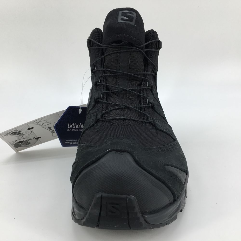 Мужские летние кожаные ботинки берцы Salomon XA FORCES MID EN 45 1/3
