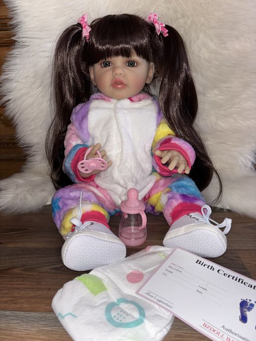 Лялька Реборн Reborn 55см!! Повністю вініл- силіконова