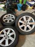 Audi,skoda felgi z oponami 5x112 205.45.r16
