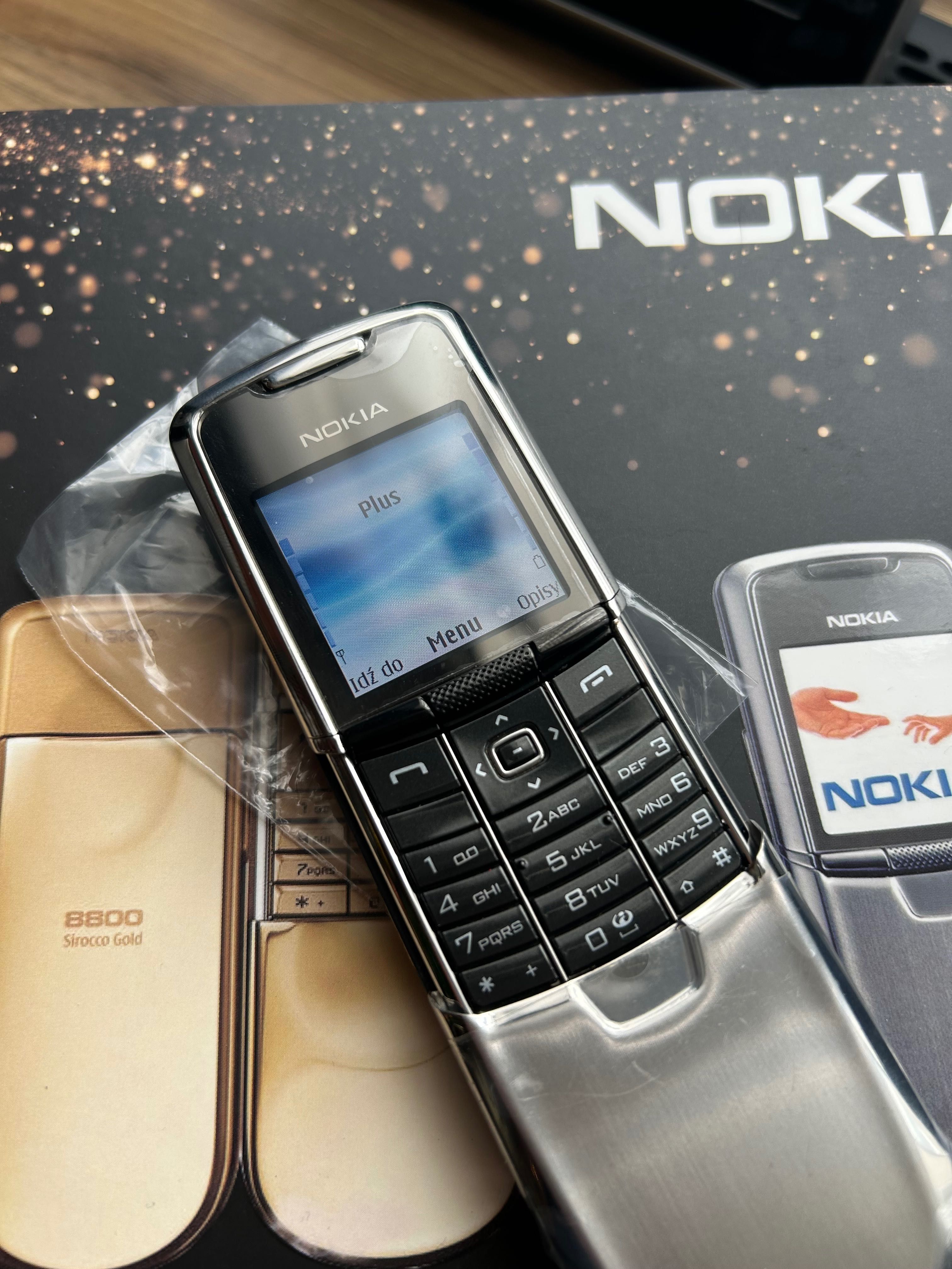 Nowa Nokia 8800*Jedyny Egzemplarz*Komplet/BezBlokad^Unikat^