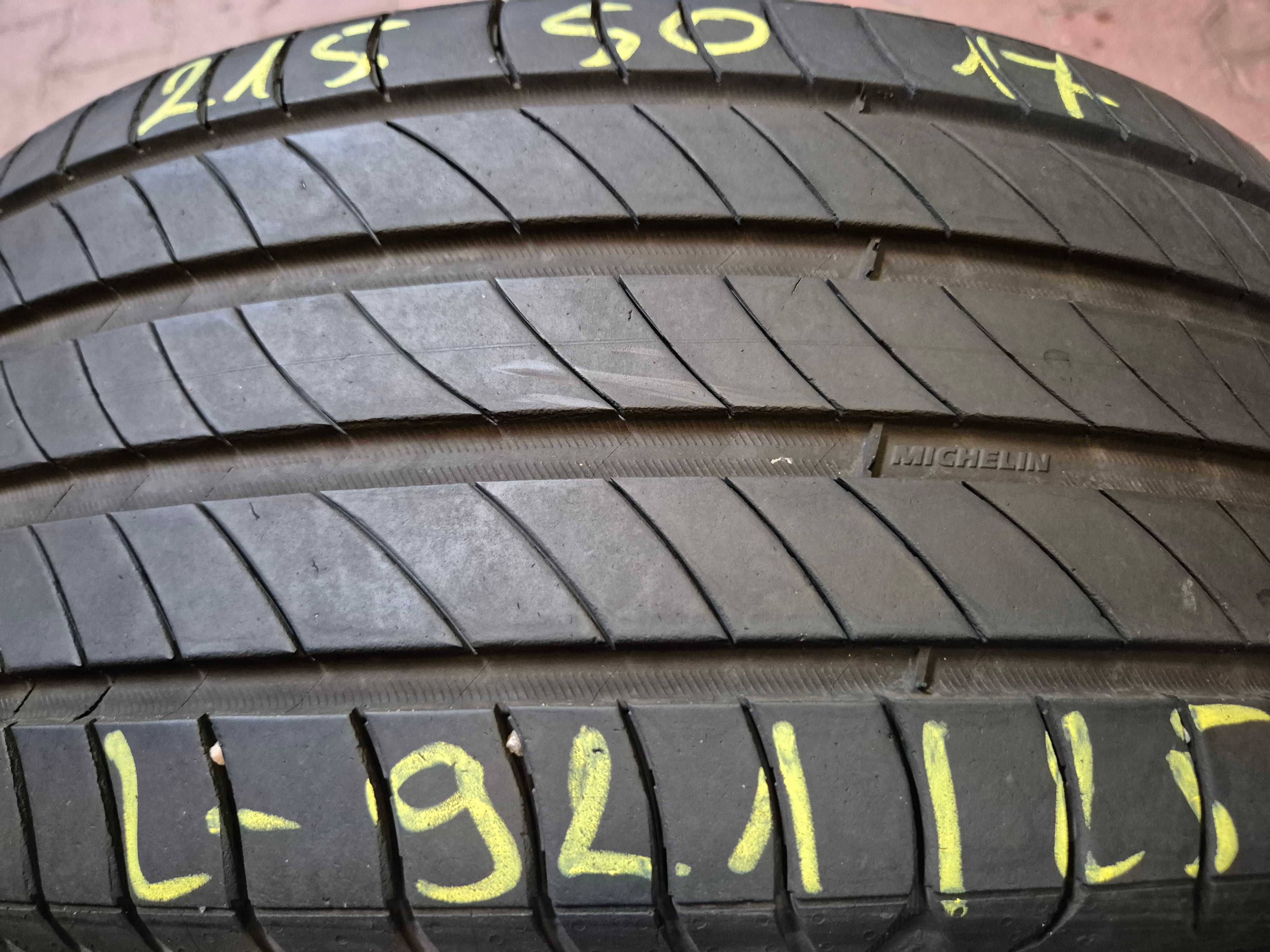 215/50r17 91W (L921/25)08 2szt 5mm 20r Primacy 4 MICHELIN