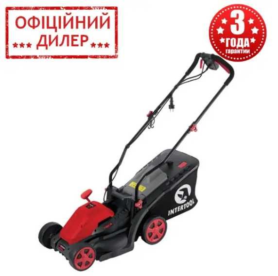 Электрическая газонокосилка  INTERTOOL WT-2264 (1.4 кВт, 340мм, 35 л)