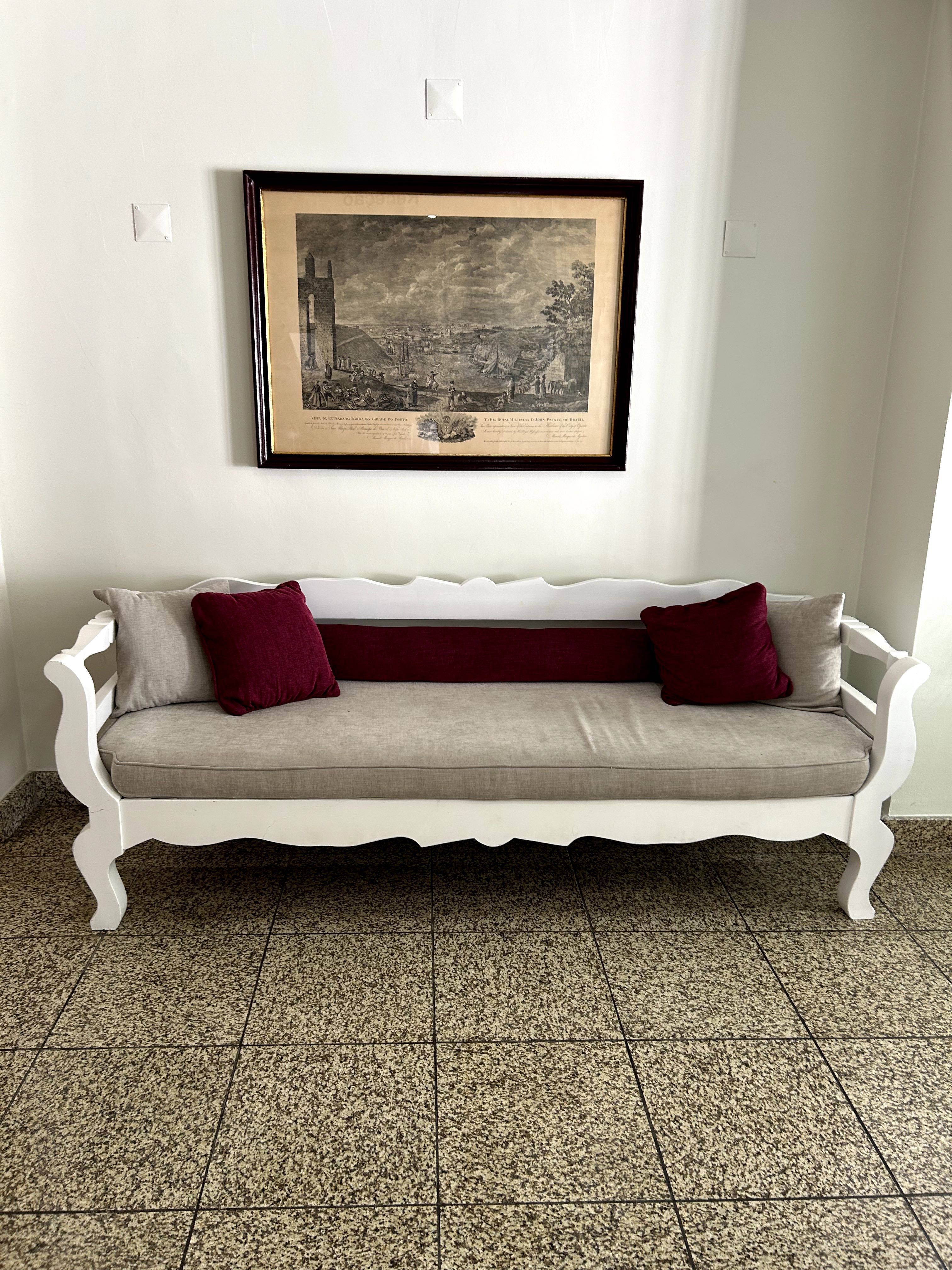 Chaise Longue com almofadas
