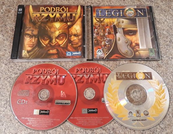 Podbój Rzymu + Legion - premierowe wydania - gry PC PL