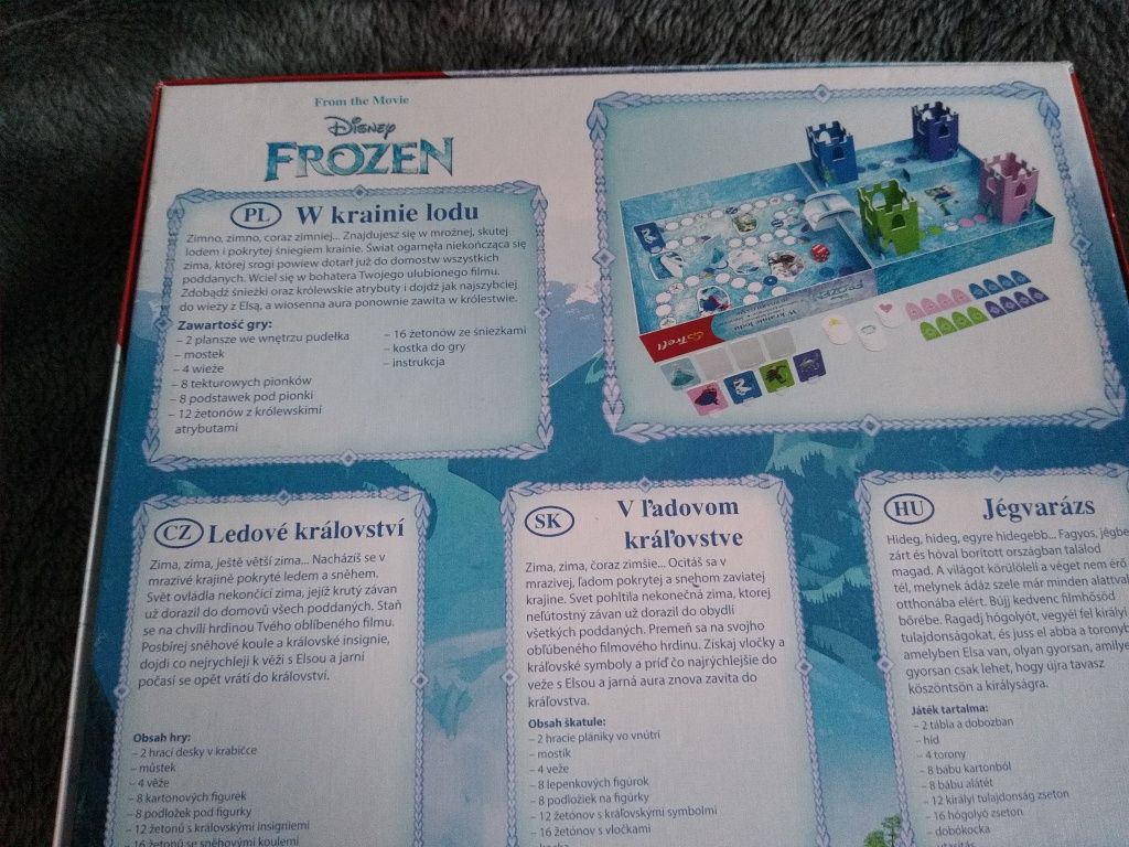 Gra planszowa Frozen W krainie lodu