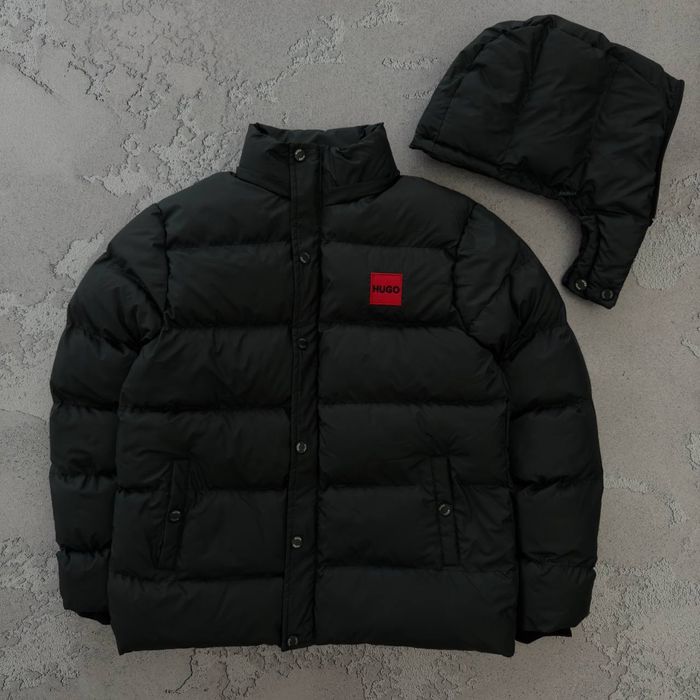 Чоловіча зимова куртка хьюго Hugo [S,M,,L,XL,XXL]