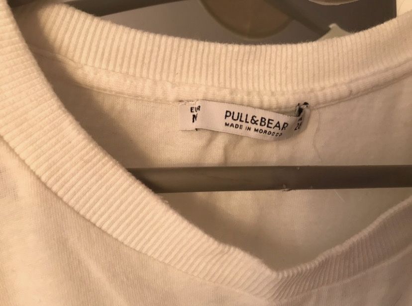 Pull&Bear bluzka z wiązaniem M