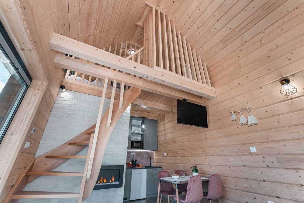 Nowy domek nad jeziorem, widok na Tatry, blisko Velo Czorsztyn Pieniny