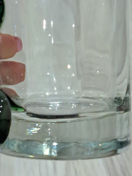 Kufel prl grube szkło