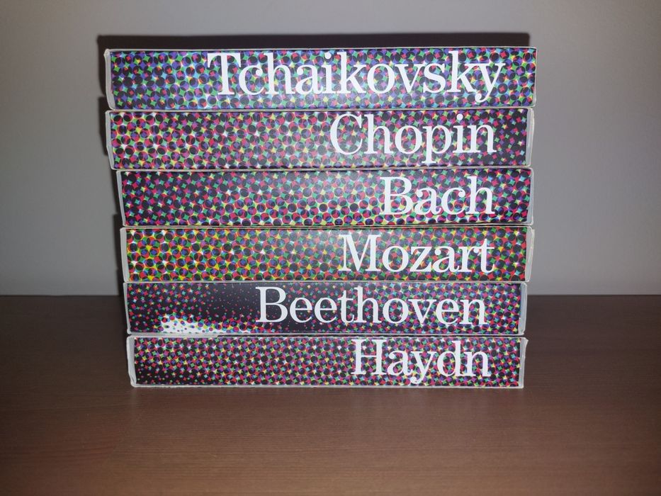Packs 5 CDs + Booklets - Gd. compositores Música Clássica (Como Novo)