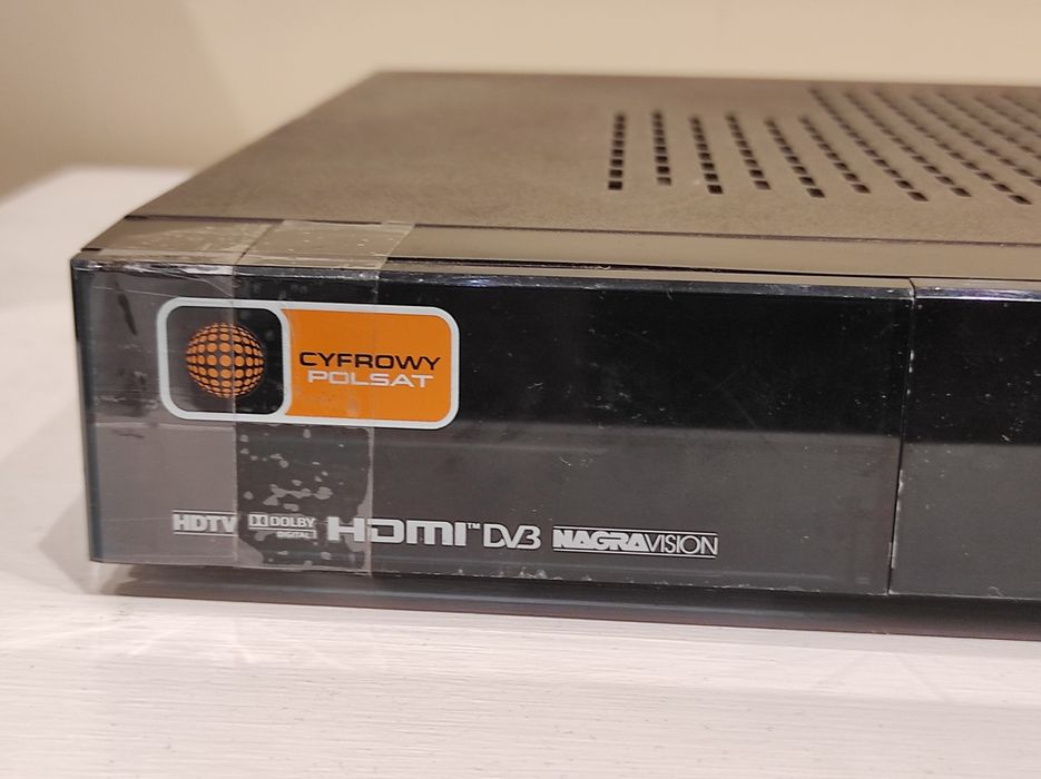 Dekoder Polsat Cyfrowy ECHOSTAR DSB-7200 HD. Uszkodzony