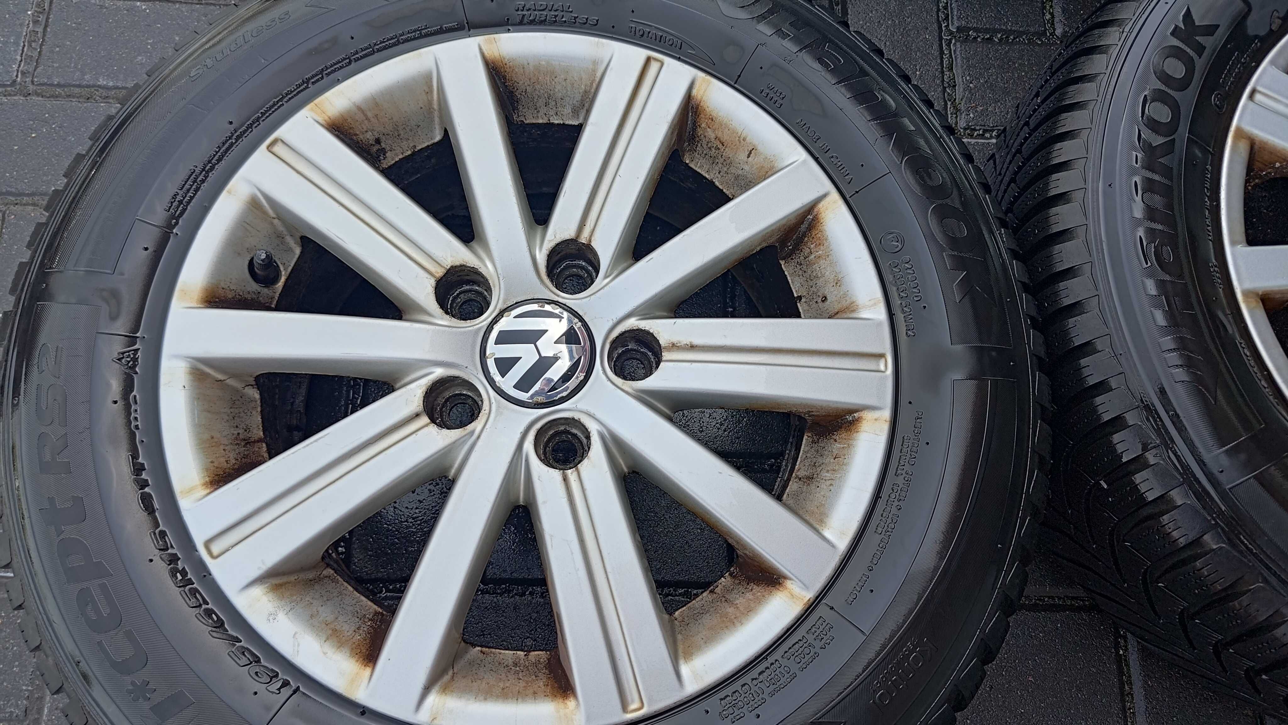 Felgi koła aluminiowe VW 6,5x15 ET 50 5x112